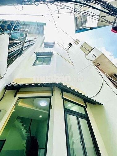 Bán nhà mới ở ngay 4 tầng hẻm thông sát mặt tiền đường 3/2 quận 10
