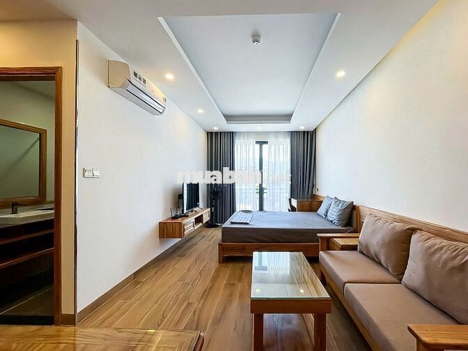 CHO THUÊ CĂN HỘ CÓ BAN CÔNG FULL NỘI THẤT NGAY BÃI BIỂN MÂN THÁI