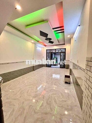 Nhà đẹp 4*13m nở hậu 6m 3PN hẻm 4m ô tô 3/ Võ Văn Vân Ấp 2 Vĩnh Lộc B