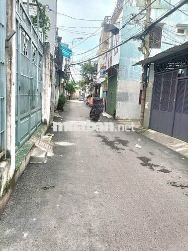 BÁN NHÀ, TRỆT, LỬNG, 2PN, HXH NGUYỄN THÁI SƠN, P AN NHƠN, CHỈ 4.8 TỶ