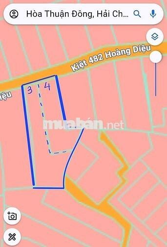 👑 2 Lô đất kiệt 3m thông, liền kề, Hoàng Diệu, Hải Châu. Sổ riêng.