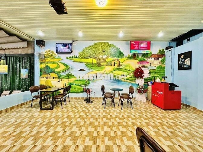 Cần sang gấp quán cafe góc 2 mặt tiền