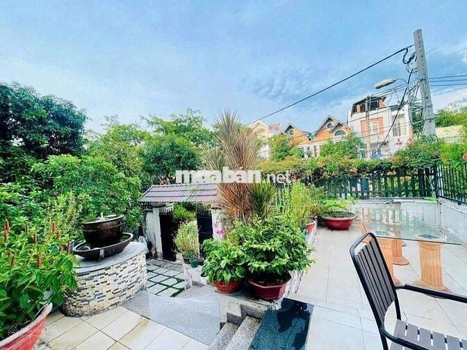 SIÊU PHẨM KHU VEN SÔNG, BIỆT THỰ 300M2 4TẦNG, CÓ HẦM+KHO, 6PN 6WC