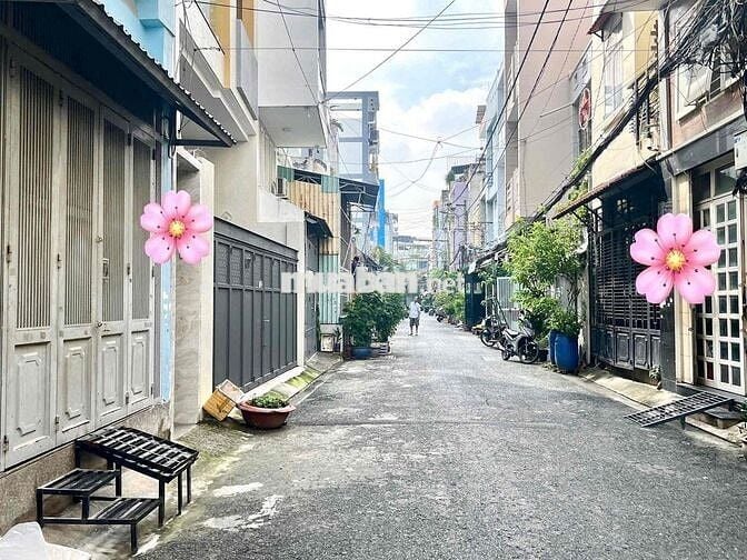 KHANG CHO THUÊ NHÀ GẦN ĐẦM SEN 4 TẦNG 3PN4WC HẺM XE HƠI 6M CHỈ 12TR/TH