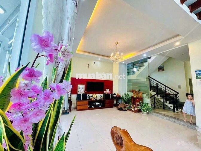 SIÊU PHẨM KHU VEN SÔNG, BIỆT THỰ 300M2 4TẦNG, CÓ HẦM+KHO, 6PN 6WC