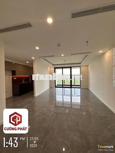 Cho thuê căn hộ 2PN 122m2, giá tốt 16tr/th miễn phí quản lí, view sông