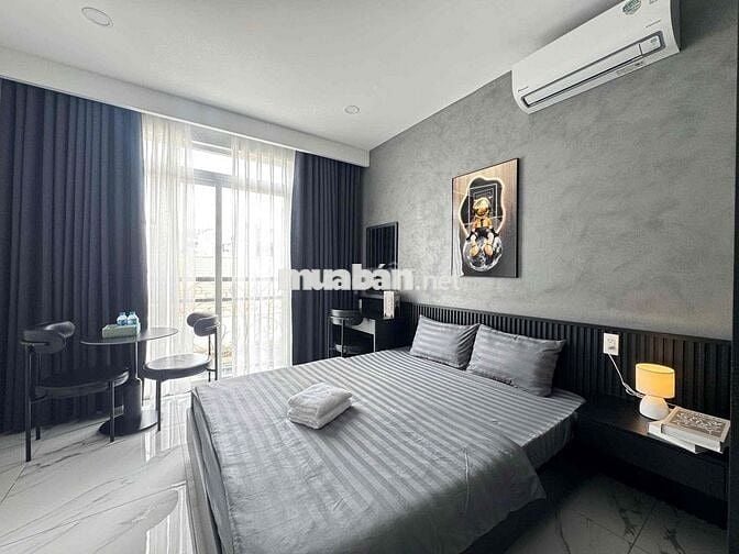 CĂN HỘ FULL NỘI THẤT BAN CÔNG THOÁNG TIVI RIÊNG GẦN NGÃ TƯ HÀNG XANH