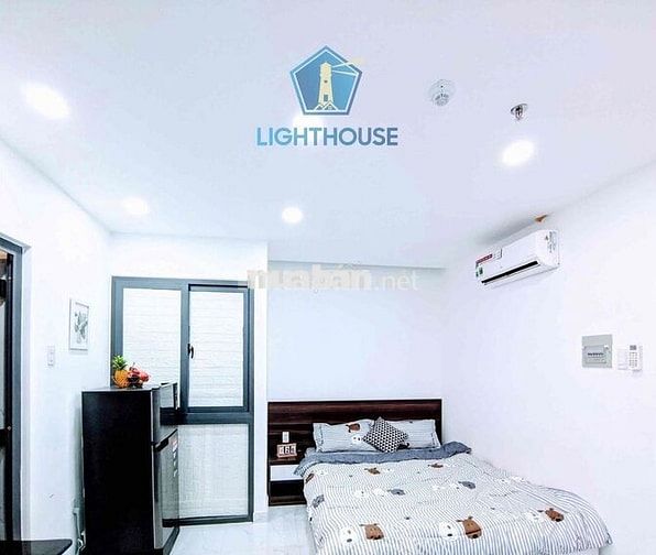 Pass phòng Studio đầy đủ nội thất