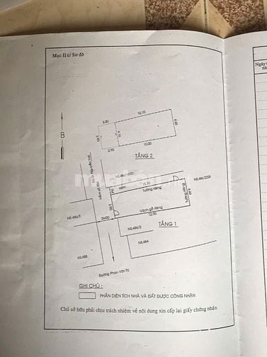BÁN NHÀ 486/4 ĐƯỜNG PHAN VĂN TRỊ, P.7, QUẬN 5