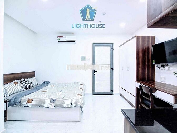 Pass phòng Studio đầy đủ nội thất