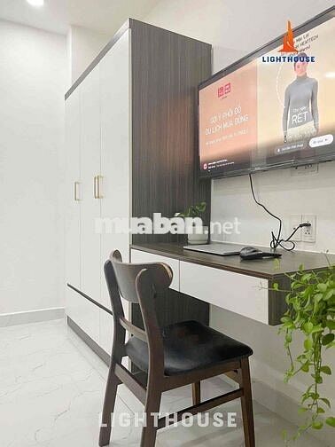 Pass phòng Studio đầy đủ nội thất