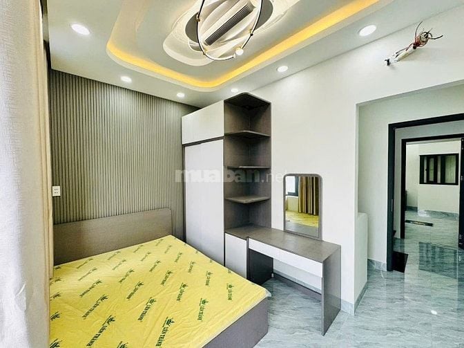 Bán nhà Hóc Môn, đúc 3 tấm, mặt tiền đường Giác Đạo