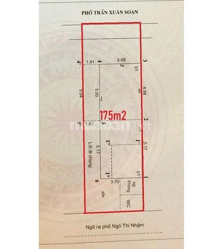 175m² mặt tiền Chợ Hôm PHỐ HUẾ, pháp lý sạch, uy tín