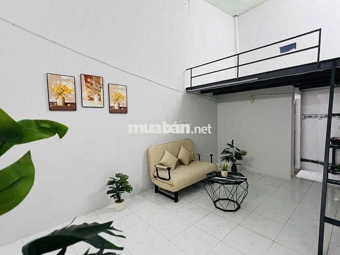 CHO THUÊ DUPLEX SIÊU RỘNG GÁC CAO FULL NỘI THẤT GẦN CÔNG THƯƠNG