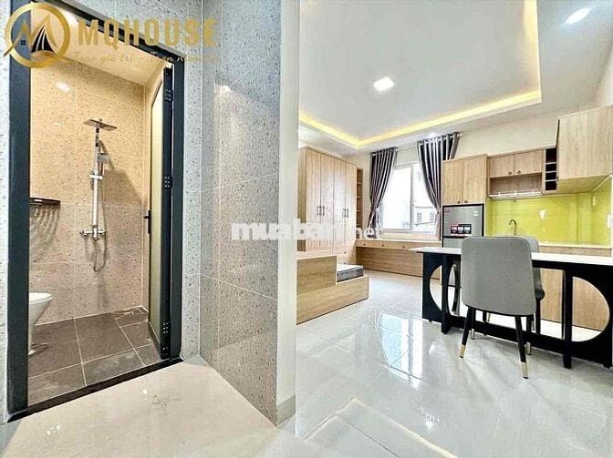 STUDIO CỬA SỔ - BAN CÔNG FULL NỘI THẤT GẦN CÔNG VIÊN GIA ĐỊNH