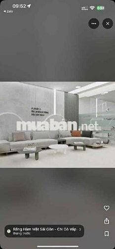 Mặt tiền Ngã tư Nguyễn Oanh- Phan Văn Trị, p10, 4.5x22, 3 tầng, 20.5t