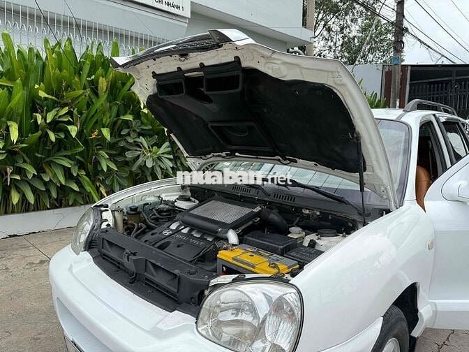 santafe 2003 máy dầu số tự động, xe đại chất ,