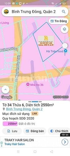 Bán 2,393m2 đất vườn đường Nguyễn Đôn Tiết