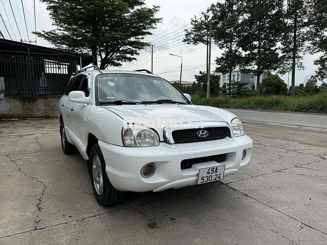 santafe 2003 máy dầu số tự động, xe đại chất ,