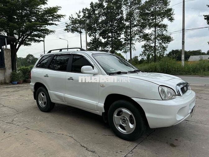 santafe 2003 máy dầu số tự động, xe đại chất ,