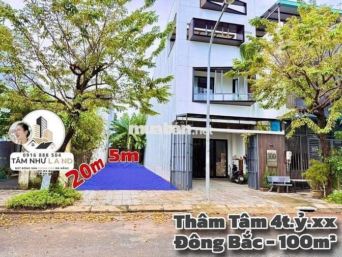 Bán đất đường Thâm Tâm, Hoà Quý, Ngũ Hành Sơn sát Minh Mạng sạch đẹp