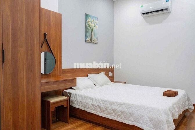 Cho thuê căn hộ 1 phòng ngủ mới keng ngay Nam Việt Á- Có Hồ Bơi