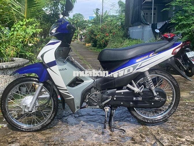 xe số wave 110 2022 xanh trắng mới 90%