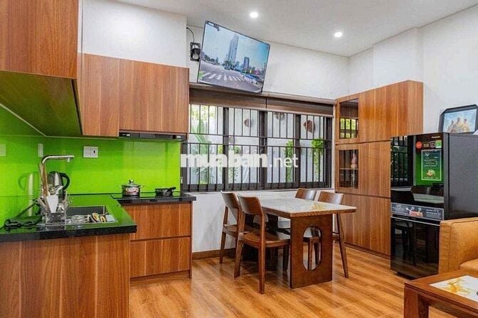 Cho thuê căn hộ 1 phòng ngủ mới keng ngay Nam Việt Á- Có Hồ Bơi