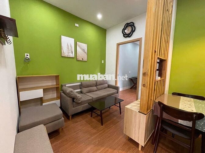 CHO THUÊ CĂN HỘ MỘT PHÒNG NGỦ FULL NỘI THẤT, KHU MỸ AN, GẦN BIỂN