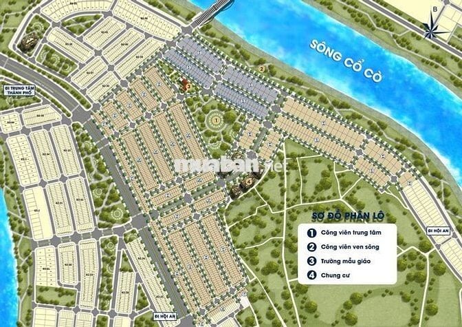 Bán đất đường Thâm Tâm, Hoà Quý, Ngũ Hành Sơn sát Minh Mạng sạch đẹp