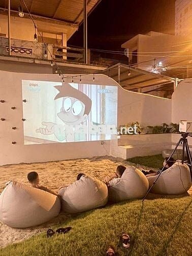 CHO THUÊ VILLA ĐẸP SÂN VƯỜN GẦN BIỂN 3 PHÒNG FULL NỘI THẤT GIÁ 40TRIỆU