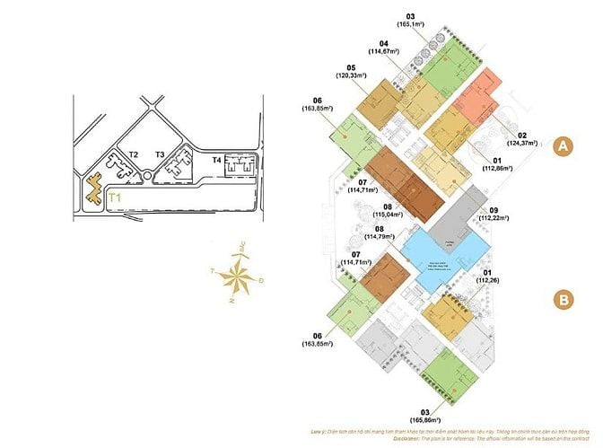 Bán căn Duplex tại Masteri Thảo Điền tháp T1 gồm 4 phòng ngủ 283m2