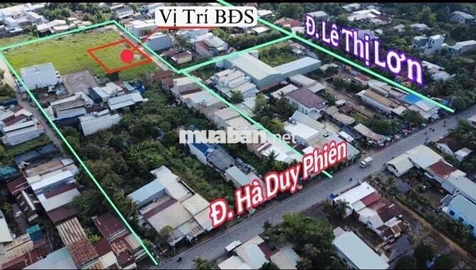Bình Mỹ - Củ Chi 5x20=100m2 thổ cư xây dựng tự do đường thông