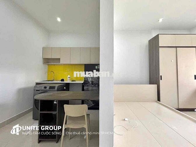 Căn Hộ 1PN Mới Ban công_ngay Ung Văn Khiêm gần Ngã Tư Hàng Xanh,Q1,Q2