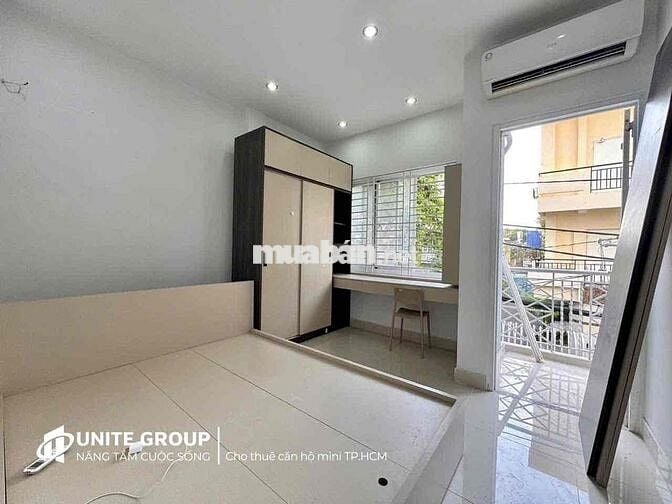 Căn Hộ 1PN Mới Ban công_ngay Ung Văn Khiêm gần Ngã Tư Hàng Xanh,Q1,Q2