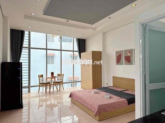 CĂN HỘ STUDIO CỬA SỔ TRỜI LỚN FULL NỘI THẤT_GẦN CÔNG VIÊN LÊ THỊ RIÊNG