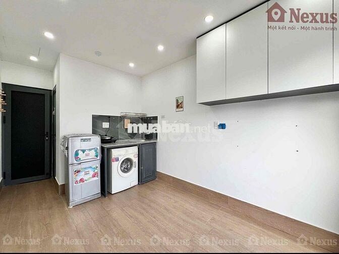 STUDIO BAN CÔNG FULL NỘI THẤT, MÁY GIẶT RIÊNG GẦN CẦU CHỮ Y