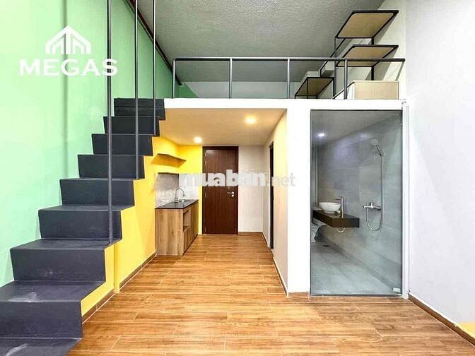 ✔️Căn Hộ View Kính 35m2 - Full Nội Thất, New 100% ngay Cầu Tham Lương