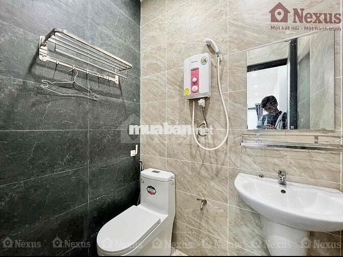 STUDIO BAN CÔNG FULL NỘI THẤT, MÁY GIẶT RIÊNG GẦN CẦU CHỮ Y