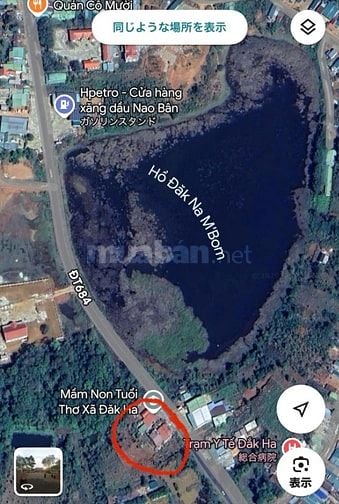 BÁN ĐẤT 60M NGANG VIEW HỒ MẶT TIỀN QL 28, P.BẮC GIA NGHĨA, LÂM ĐỒNG