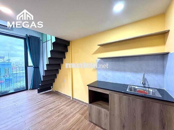 ✔️Căn Hộ View Kính 35m2 - Full Nội Thất, New 100% ngay Cầu Tham Lương