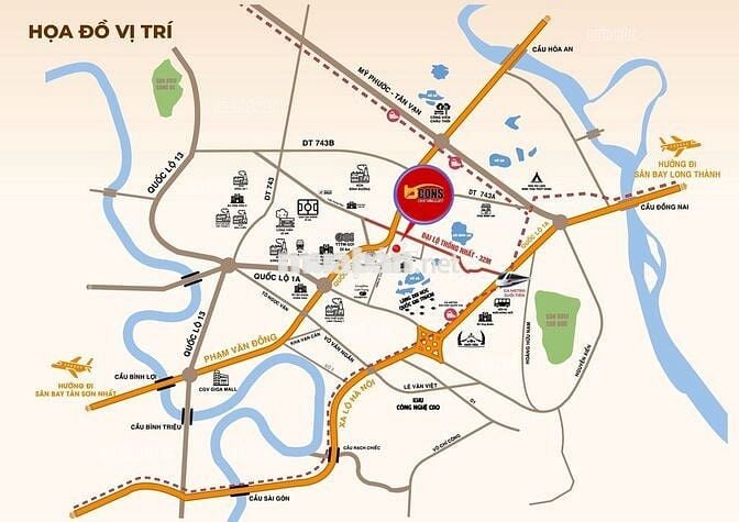 Nhà ở Bcons Uni Valley 60m2 chỉ có 7,7 tỷ thanh toán 1,5 tỷ nhận nhà