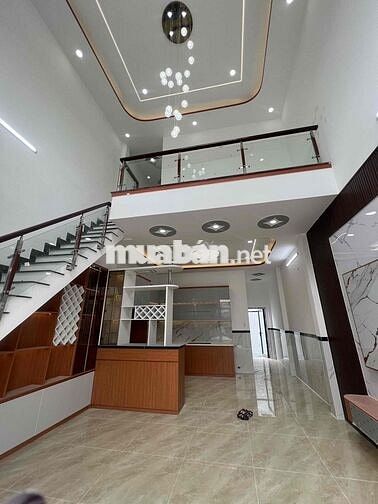 NHỈNH 4 TỶ NHÀ ĐẸP XỊN FULL NỘI THẤT XUÂN THỚI THƯỢNG 100m2 Ô TÔ ĐẬU S