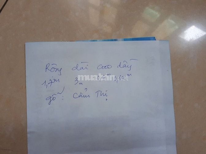 Bán Sập gỗ nguyên khối Cẩm thị