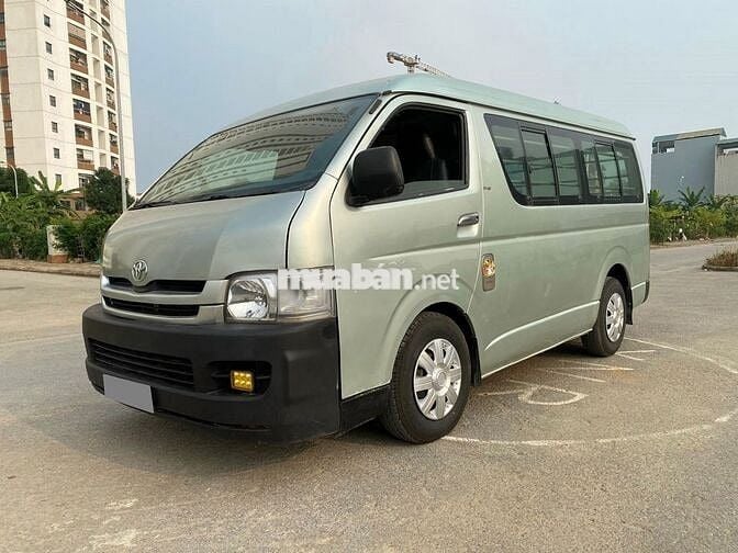 Toyota Hiace 2008 van 3 chổ 950kg
