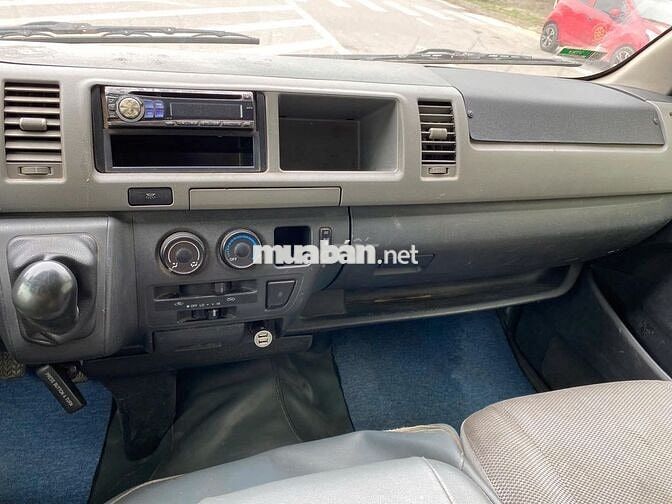 Hiace 2007 số sàn máy xăng, van 3 chổ 950kg