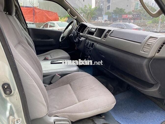 Hiace 2007 số sàn máy xăng, van 3 chổ 950kg