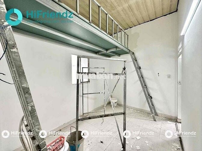 PHÒNG GÁC FULL NỘI THẤT - NGAY CHỢ TÂN BÌNH - GIÁP Q10