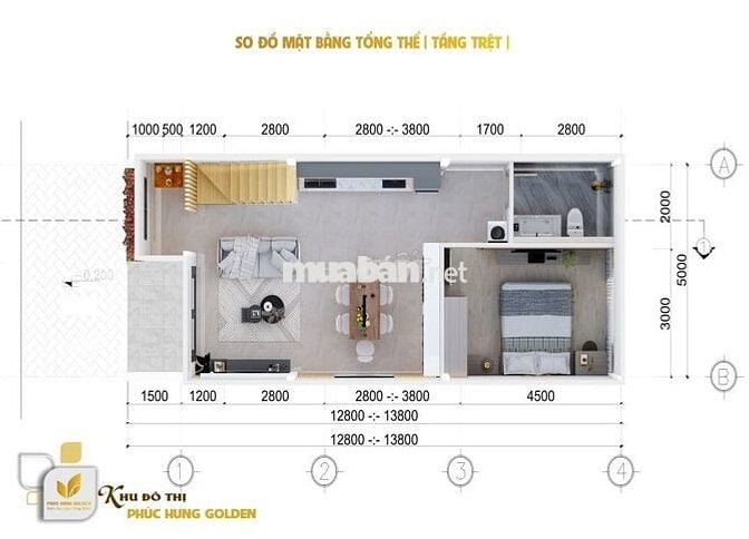 96 m² Phúc Hưng – Giá tốt, vị trí đẹp, sổ đỏ chính chủ