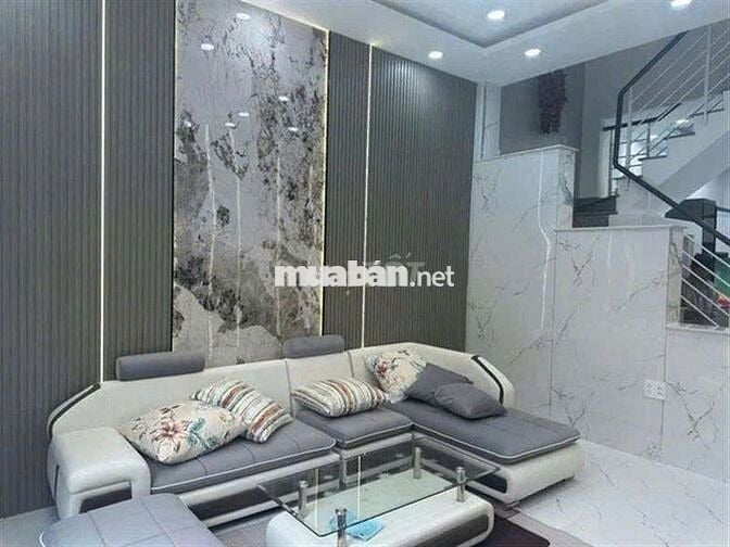 NHÀ ĐẸP 3 TẦNG, DT (4X13)M2, FULL NỘI THẤT, HẺM XE HƠI, 5,3 TỶ CÒN TL